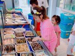 自助取餐区-碧海银沙海鲜餐厅(恒大海上威尼斯店)