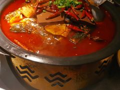 -探鱼·鲜青椒爽麻烤鱼(广州欣荣广场店)