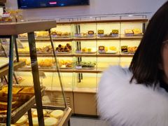 面包甜点陈列柜-山崎面包(苏州中心店)