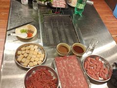 自助取餐区-英雄故事地摊烤肉(马驹桥店)