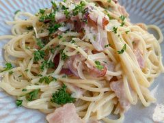 奶油培根蘑菇蛋黄意式细面-BAKER&SPICE(环贸店)