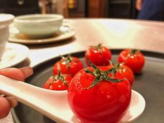 琥珀核桃串茄沙拉-广州文华东方酒店·江-由辉师傅主理