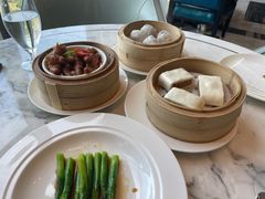 黑松露虾饺-唐阁海景中餐厅·早茶·粤菜•生日聚餐(海口朗廷酒店)