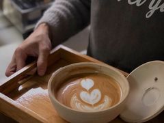 肉桂煲仔拿铁-微饮cafe
