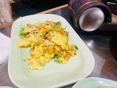 葱油芥蓝炒鸡蛋-潮界(LU·ONE凯德晶萃广场店)