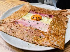 巴黎火腿鸡蛋芝士蘑菇可丽饼-RAC BAR(安福路店)