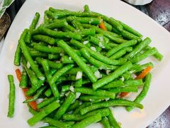 蒜蓉炒豆角-阿二靓汤(建设店)