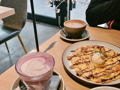 紫薯拿铁-Maxpoint Kitchen 西餐咖啡(乐峰广场店)