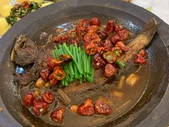 鲽鱼头泡油条-宋庄魁元艺术餐厅