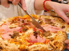 意大利熏火腿和蘑菇披萨-IL TEATRO 精品意大利餐厅