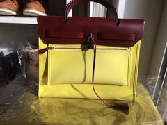 Hermes Herbag磨损加搭色 处理 -A&G奢侈品护理(万科旗舰店)
