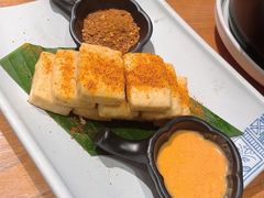 黄金爆浆豆腐-云海肴·汽锅鸡·云南菜(广安门天虹店)