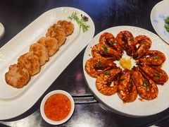 潮式手打虾饼-誉八仙酒楼(静安大悦城店)