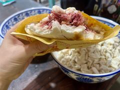 腊牛肉夹馍-杨天玉腊牛羊肉