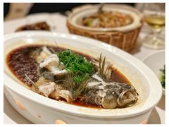 杭椒蒸笋壳鱼-南麓·浙里(外滩店)
