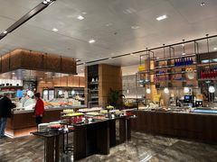 自助取餐区-盐城万豪酒店-盐城厨房西餐厅