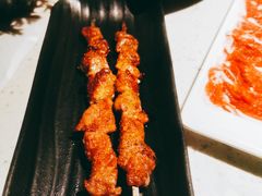 热气羊肉串-京韵胡同·酱香羊蝎子火锅涮肉(长寿路店)