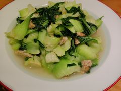 油渣烧青菜-龙梅肥肠鱼(明瓦廊店)