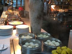 自助取餐区-杭州钱江新城万怡酒店-西餐厅