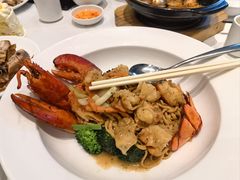 黑椒牛油焗波士顿大龙虾-万龙洲海鲜(大兴绿地缤纷城店)