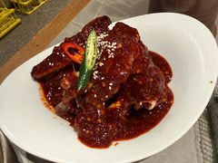 -草家酱蟹炭火烤肉店(珲春南路一店)