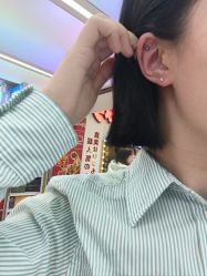 -花师傅专业手穿耳洞打耳洞穿孔
