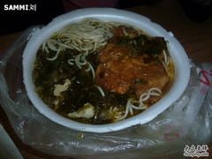 雪菜面+大排-黄阿姨锅贴大王(万航渡路店)