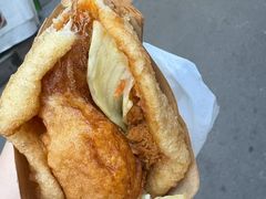 -小红车炸蛋葱油饼