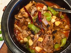 黑松茸牛肝菌牛蛙-云海肴·汽锅鸡·云南菜(天山百盛优客店)