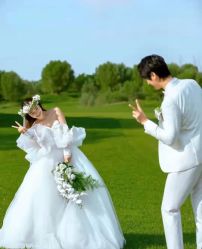 -红番婚纱礼服