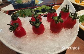 Red Wine Poached Cherry Tomatoes