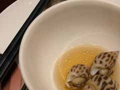 古越陈酿煮花螺-杭州西子湖四季酒店·金沙厅