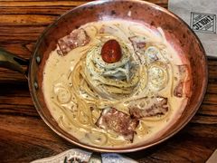 培根奶油意面-I HOLIC艾豪丽披萨(KKone店)