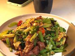 滑蛋小炒牛肉-绿茶餐厅(深圳龙华天虹购物中心店)