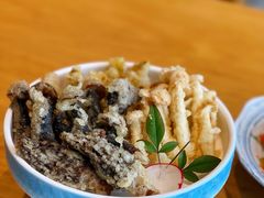 什锦菌菇天妇罗-鹤菊怀石料理(江北店)