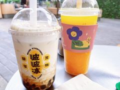 烤黑糖波波奶茶-喜茶(深圳喜荟城店)