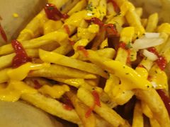 泡菜薯条-包装马车·韩国料理·포장마차