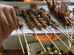 烤羔羊肉串-木屋烧烤(坂田天安云谷店)