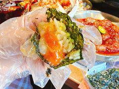 -草家酱蟹炭火烤肉店(珲春南路一店)