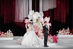 点击看大图 -三色锦婚礼定制