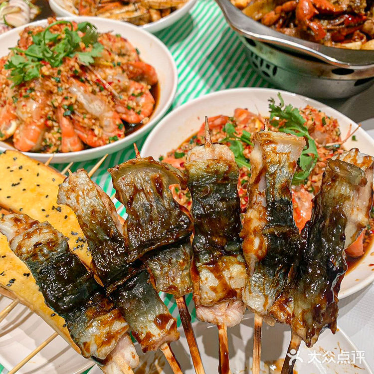 感谢网友推荐 武汉前三的海鲜烧烤。。