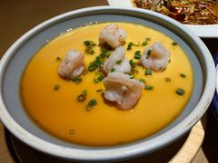 虾仁蒸蛋-卞氏菜根香·川菜(青羊万达店)