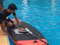 桨板体验-梅林一村游泳池