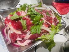 -喜悦小串丹东小黄牛海鲜烧烤大排档(民主广场店)