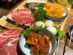 -明洞阿姨·韩式酱蟹烤肉·创意料理(三元桥店)