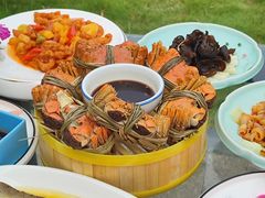 -七的湖·晚芳亭·阳澄湖农家菜·大闸蟹(莲花岛店)