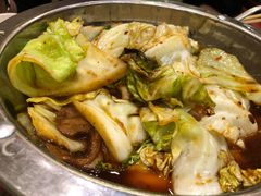 干锅手撕包菜-清真·益鑫羊肉手抓馆(花园北街店)