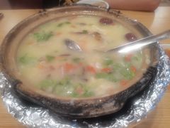 花胶鸡粥-粤仔湾砂锅粥(广益哥伦布店)