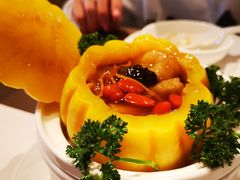 黄金瓜盅-若蘭慈·无国界素食料理(欢乐海岸店)