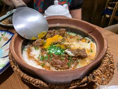 窝蛋牛肉煲仔饭-常来小聚·广州非遗传承餐厅(地王广场店)